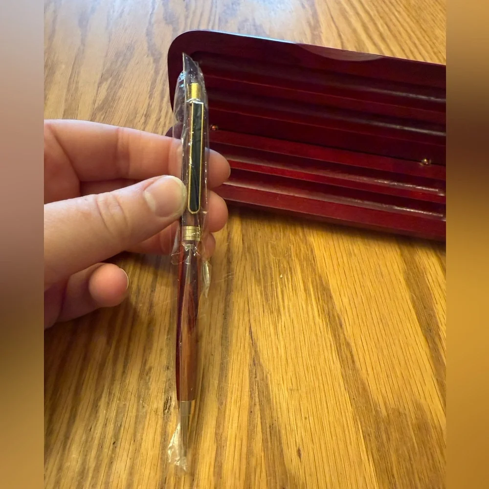 Elegant Vintage Pencil in Wooden Case